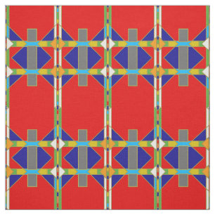 Tela Native American Style Patterned Fabric