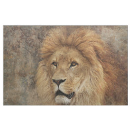 Tela Naturaleza de África de la fauna del león
