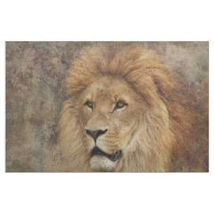 Tela Naturaleza de África de la fauna del león