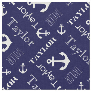 Tela náutica del texto de los azules marinos