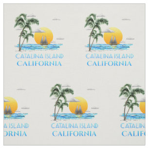 Tela Navegación en velero por la isla Catalina