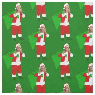 Tela navidad Marjorie Taylor Greene Papá Noel