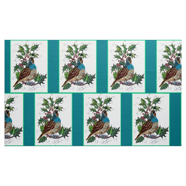 Tela Navidades azules (Yarda)