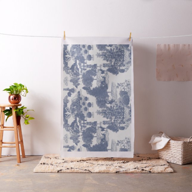 Tela Navidades azules Wonderland 30" (In Situ)