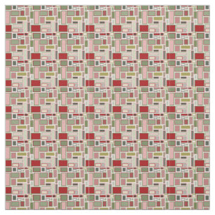 Tela Navidades Boho Rectangles