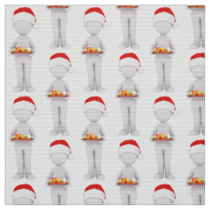 Tela navidades burger santa