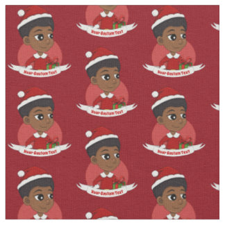 Tela Navidades chica con un personalizado africano