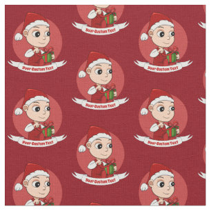 Tela Navidades de bebé personalizado Fabric