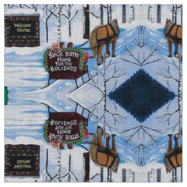 Tela Navidades de bienvenida