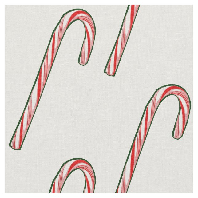 Tela navidades de caramelo (De cerca)