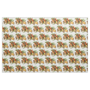 Tela Navidades de coches de época Mistletoe Thunder_Co
