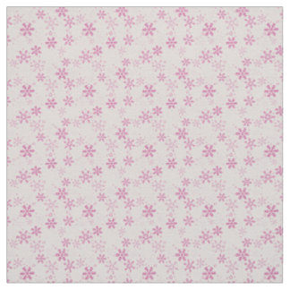 Tela Navidades de copo de nieve rosa pastel