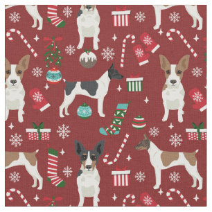 Tela navidades de feriado de perro aterrador de rata bo