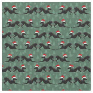 Tela Navidades de Greyhound de Italia