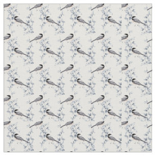 Tela Navidades de invierno con Robin Fabric