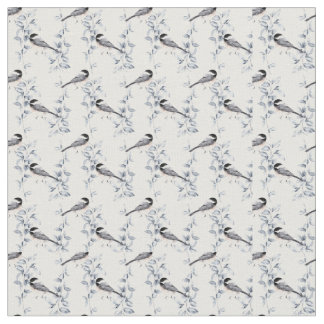 Tela Navidades de invierno con Robin Fabric