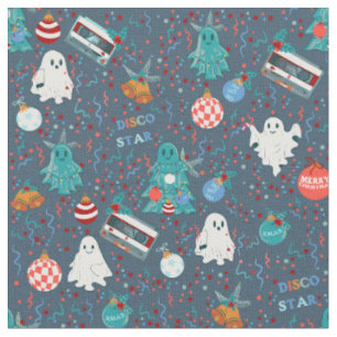 Tela navidades de música cassette fantasma