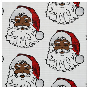 Tela navidades de santa negra de áfrica