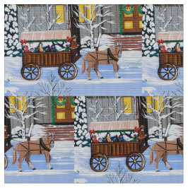 Tela Navidades de Wagon Ride