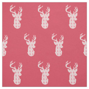 Tela Navidades de Winter Knit Reindeer Fabric