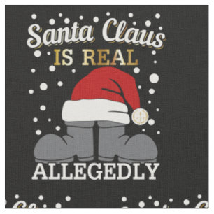 Tela Navidades del abogado - Santa es real supuestament