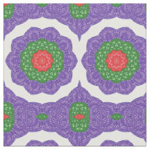 Navidades del Kaleidoscopio Blanco Púrpura Verde R