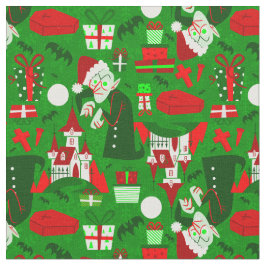 Tela navidades espeluznantes nosferatu santa vampiro ro