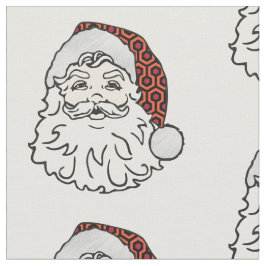 Tela navidades feos santa claus espeluznante alfombra d