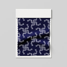 Tela Navidades Garland Blue, decoración de Navidades, N
