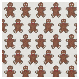 Tela Navidades Gingerbread Man Hombres Cookie Xmas Fabr