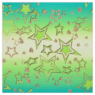 Tela Navidades gradiente purpurina brillo confetti estr