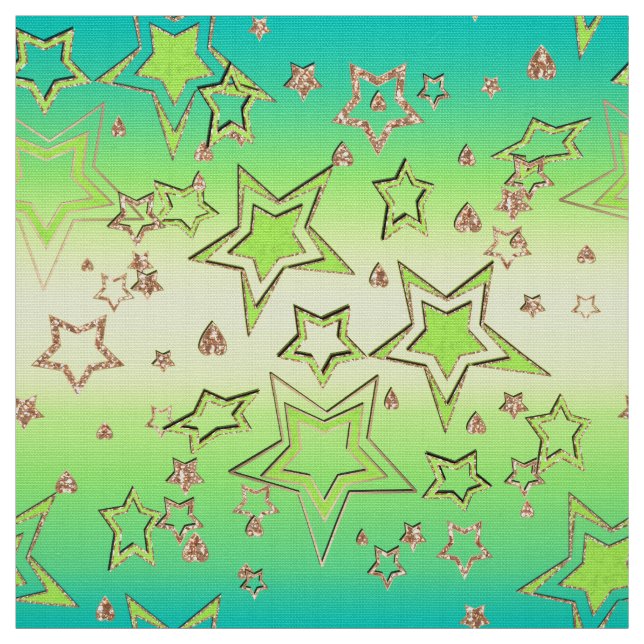 Tela Navidades gradiente purpurina brillo confetti estr (Retal)