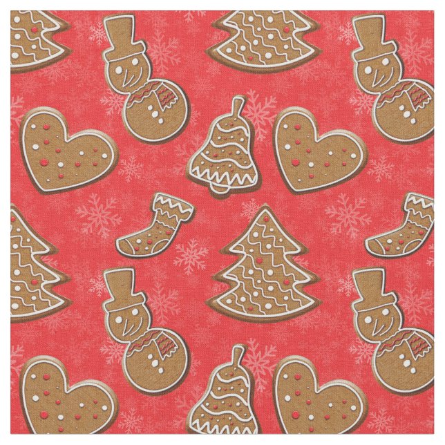 Tela Navidades Holiday Cookie (De cerca)