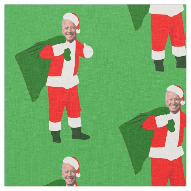 Tela navidades joe biden santa (De cerca)