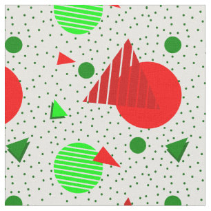 Tela navidades minimalistas abstractos memphis geométri