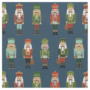 Tela Navidades Nutcrackers navales