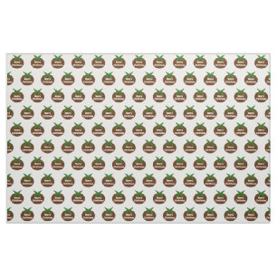 Tela Navidades pudding Personalizado Craft Fabric