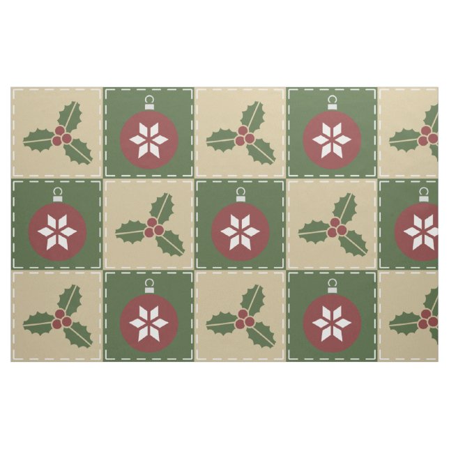 Tela Navidades Quilt Fabric ("Cuarto gordo" (fat quarter))