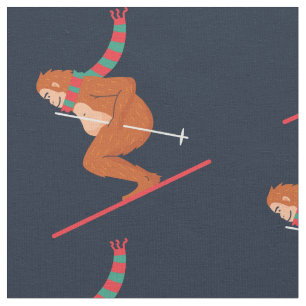 Tela navidades sasquatch bigfoot yeti ski
