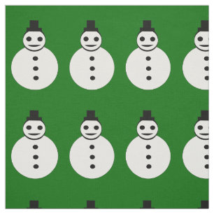 Tela Navidades sonrientes Snowman Craft Fabric