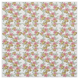 Tela Navidades Tejido de patrón Bell