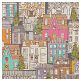 Tela navidades tiempo hierro multi