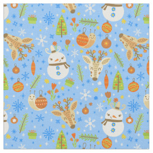 Tela navidades tropicales july snowman navidad de veran