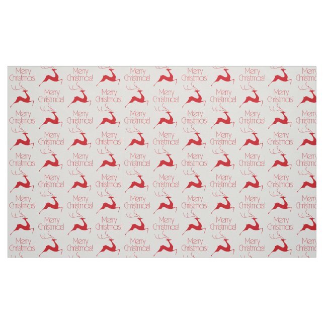 Tela Navidades venados ("Cuarto gordo" (fat quarter))