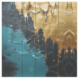 Tela Navy Blue and Gold Modern Boho Seamless Pattern