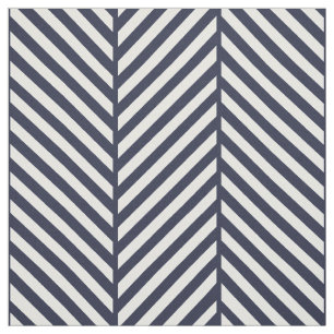 Tela Navy Blue Herringbone a gran escala