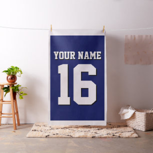 Tela Navy Blue Sports Jersey