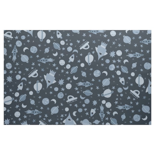 Tela Necesito Un Patrón De OVNI Uniforme Espacial (Yarda)