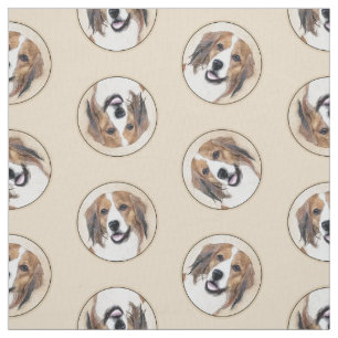 Tela Nederlandse Kooikerhondje Pintura de arte de perro