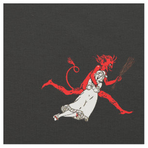 Tela negra de Krampus